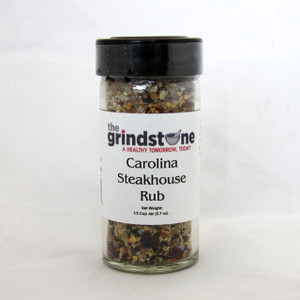 Carolina Steakhouse Rub, 2.7 oz. In Glass Bottle, Non GMO Carolina Steakhouse Rub, 2.7 oz. In Glass Bottle, Non GMO