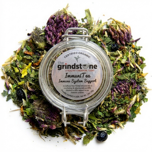 Organic ImmuniTea, Caffeine Free Herbal Infusion, Wellness Tea Collection, 1 oz. Jar