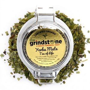 Organic Yerba Mate Tea, Wellness Tea, Non-GMO, 1 oz. Jar