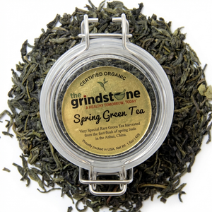 Organic Spring Green Tea, Wellness Tea Collection, 1.5 oz. Jar