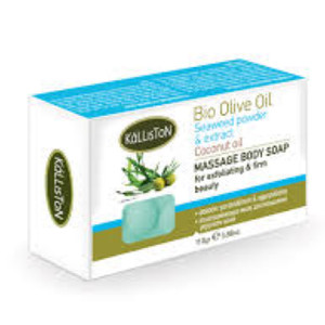 Kalliston, Seaweed Powder Olive Soap, Organic Kalliston, Seaweed Powder Olive Soap, Organic