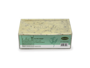 Kalliston, Olive Oil Soap Bar, Sage Leaf & Sage Extract