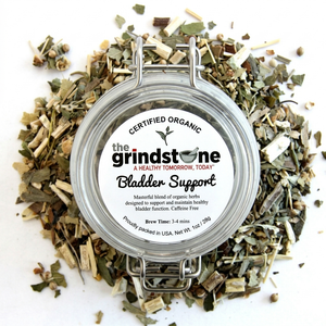 Organic Bladder Support Tea, Caffeine Free Herbal Infusion, Wellness Tea Collection, 1 oz. Jar