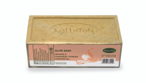 Orange & Cinnamon Powder | Olive Soaps with Natural Herbs | Fragrance Free | Made in Ancient Crete, Greece | 7.05 oz Orange & Cinnamon Powder | Olive Soaps with Natural Herbs | Fragrance Free | Made in Ancient Crete, Greece | 7.05 oz