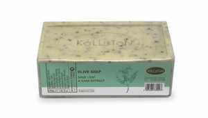 Sage Leaf & Sage Extract, Olive Soaps with Natural Herbs, Made in Greece, 7.05 oz Sage Leaf & Sage Extract, Olive Soaps with Natural Herbs, Made in Greece, 7.05 oz