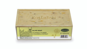 Calendula Flower & Calendula Extract | Olive Soaps with Natural Herbs | Fragrance Free | Made in Ancient Crete, Greece | 7.05 oz Calendula Flower & Calendula Extract | Olive Soaps with Natural Herbs | Fragrance Free | Made in Ancient Crete, Greece | 7.05 oz