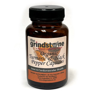 Turmeric & Black Pepper Capsules, 100% Organic, 600 mg, 45 Ct "00 Size" Turmeric & Black Pepper Capsules, 100% Organic, 600 mg, 45 Ct "00 Size"