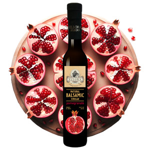 Ellora Pomegranate Infused Thick Balsamic Vinegar, Product of Crete, Greece, 8.5 oz Ellora Pomegranate Infused Thick Balsamic Vinegar, Product of Crete, Greece, 8.5 oz