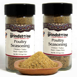 Poultry Seasoning, Glass Jar with sifter, Non GMO, 3.2 oz. each, Pack of 2 Poultry Seasoning, Glass Jar with sifter, Non GMO, 3.2 oz. each, Pack of 2