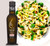 Organic Garlic Infused Extra Virgin Olive Oil, Finishing Oil, Single Origin Greece, 8.45 Oz