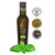 Organic Basil Infused Extra Virgin Olive Oil, Finishing Oil, Single Origin Greece, 8.45 Oz