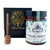 Organic Greek Raw Honey, Royal Reserve, Wild Thyme, Gift of Honey in Cube Box, Dipper Included,450g