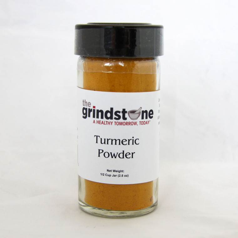 Turmeric Powder, Non GMO, 2.5 oz. In Glass Bottle with sifter