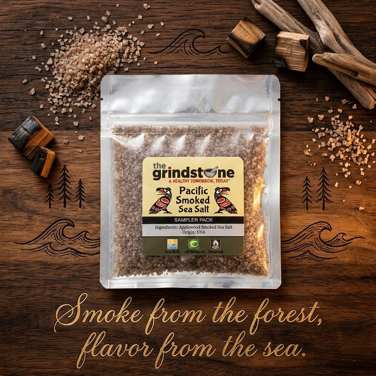 Pacific Smoked Infused Sea Salt, Sampler Pack