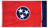 Tennessee - State Flag (finished with heading and grommets)