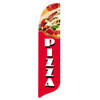 "Pizza" Blade Banner - 2'x11' - For Outdoor Use