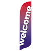 "Welcome" Blade Banner (#1) - 2'x11' - For Outdoor Use