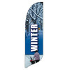 "Winter" Blade Banner - 2'x11' - For Outdoor Use