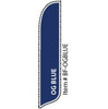 Blade Banner in Solid Color - OG Blue - 2'x11' - For Outdoor Use