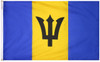 Barbados - Outdoor Flag with heading & grommets