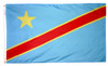 Dem. Rep. of Congo - Outdoor Flag with heading & grommets