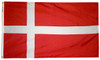 Denmark - Outdoor Flag with heading & grommets