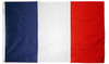 France - Outdoor Flag with heading & grommets