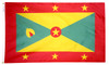 Grenada - Outdoor Flag with heading & grommets