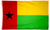 Guinea-Bissau - Outdoor Flag with heading & grommets
