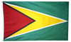 Guyana - Outdoor Flag with heading & grommets