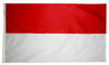 Indonesia - Outdoor Flag with heading & grommets