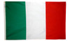 Italy - Outdoor Flag with heading & grommets
