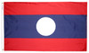 Laos - Outdoor Flag with heading & grommets