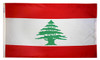 Lebanon - Outdoor Flag with heading & grommets