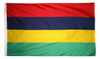 Mauritius - Outdoor Flag with heading & grommets