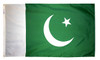 Pakistan - Outdoor Flag with heading & grommets