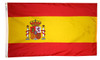 Spain - Outdoor Flag with heading & grommets