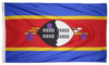 Swaziland - Outdoor Flag with heading & grommets