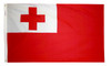 Tonga - Outdoor Flag with heading & grommets