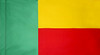 Benin - Flag with Pole Sleeve