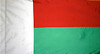 Madagascar - Flag with Pole Sleeve