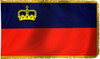 Liechtenstein - Fringed Flag