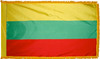 Lithuania - Fringed Flag
