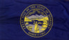 Nebraska - State Flag with Pole Sleeve - For Indoor Use