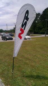 Custom Teardrop Banner - 11'