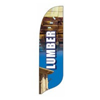 "Lumber" Blade Banner - 2'x11' - For Outdoor Use