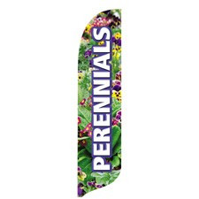 "Perennials" Blade Banner (#2) - 2'x11' - For Outdoor Use
