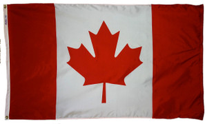 Canada - Outdoor Flag with heading & grommets