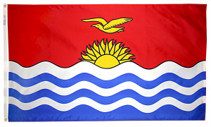 Kiribati - Outdoor Flag with heading & grommets