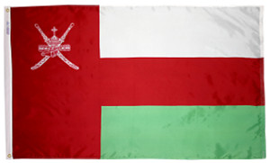 Oman - Outdoor Flag with heading & grommets